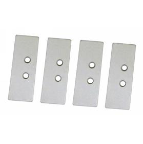 DA930109  Lin 4918W, (4 pcs) Endcap Without Hole For DA900033 49x18mm Screw In